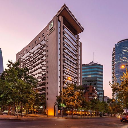 Plaza El Bosque Ebro Otel Santiago Dış mekan fotoğraf The hotel in 2016